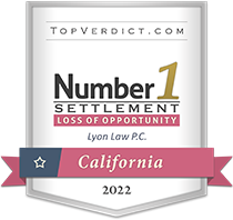 Number 1 Settlement Loss of Opportunity California 2022