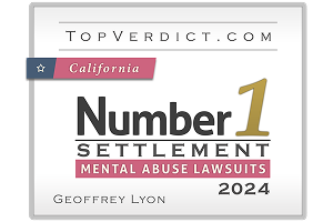 Number 1 Mental Abuse California 2024 Badge