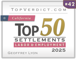 Top 50 settlements labor employment california 2025 42
